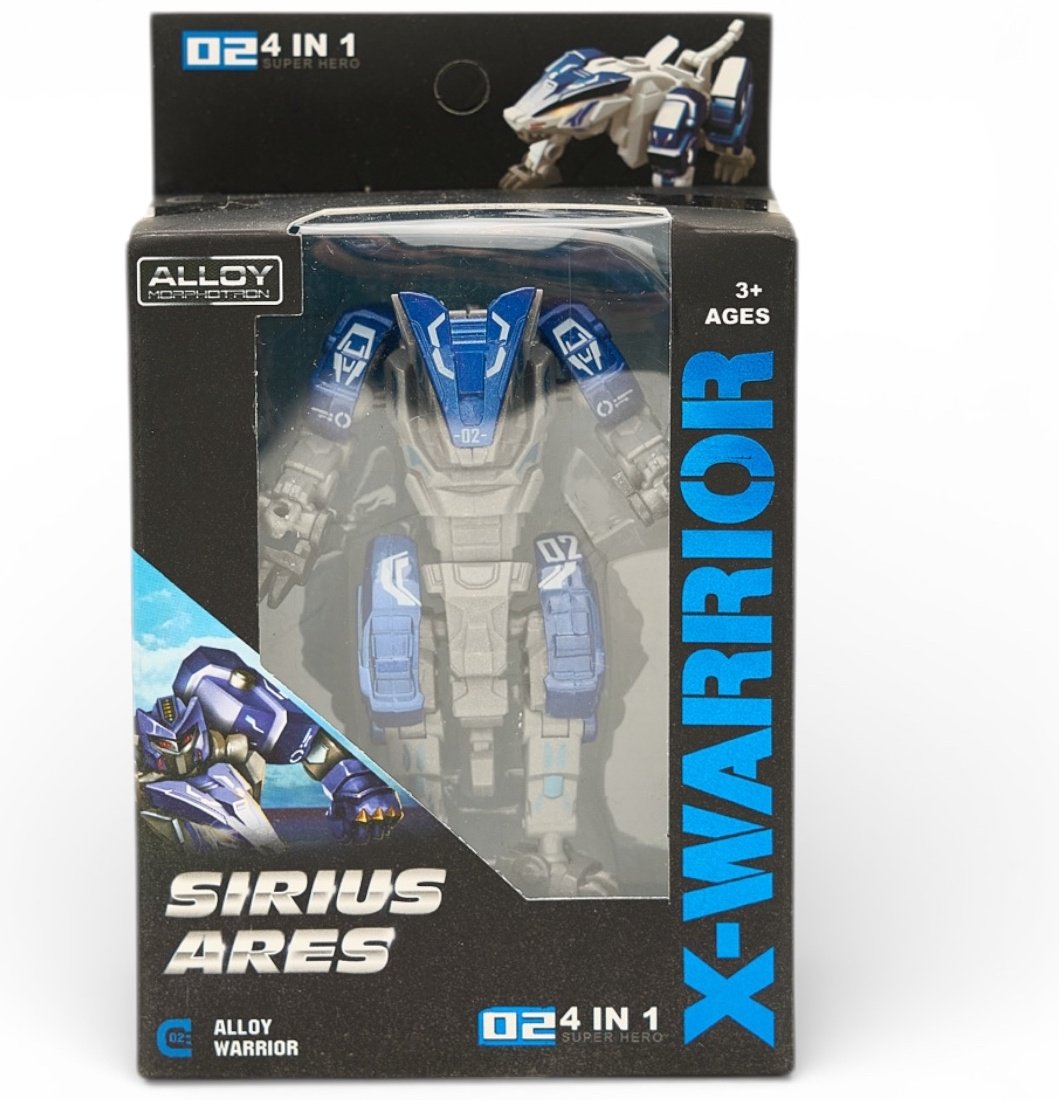 Трансформер Changerobot X Warrior - Sirius Ares (A), высота 9 см купить,NaN