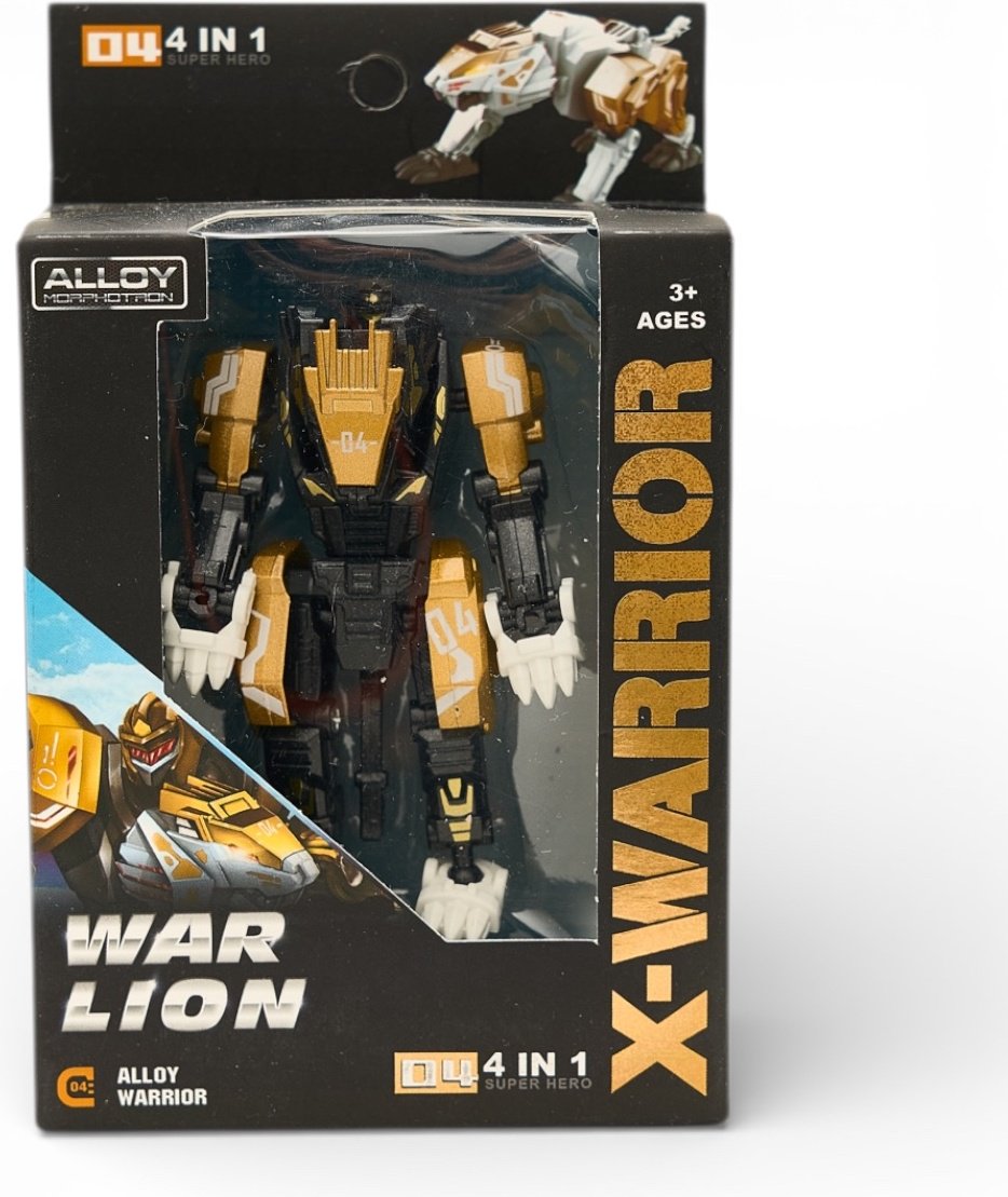 Трансформер Changerobot X Warrior - War Lion (A), высота 9 см купить,NaN