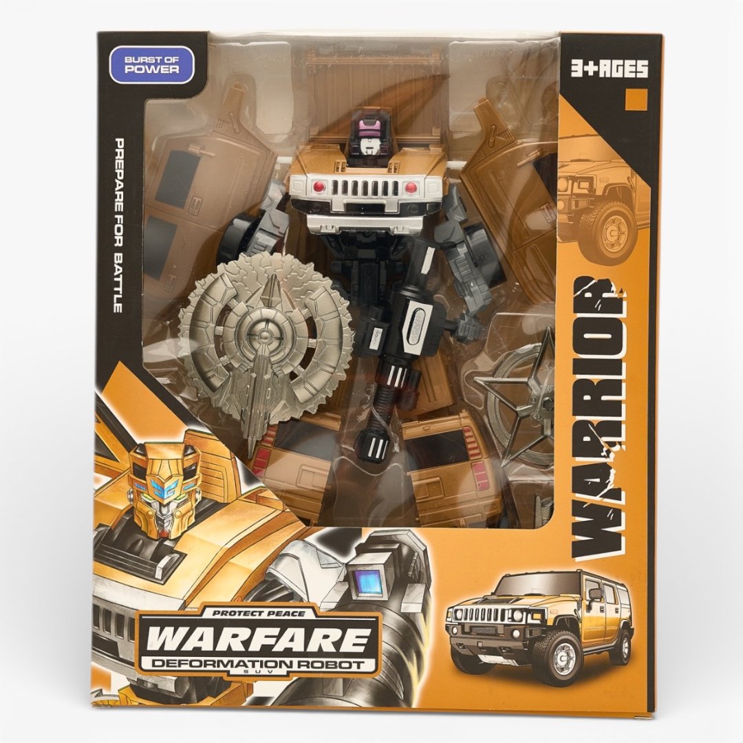 Трансформер Changerobot Warfare - Желтый, высота 20 см купить,NaN