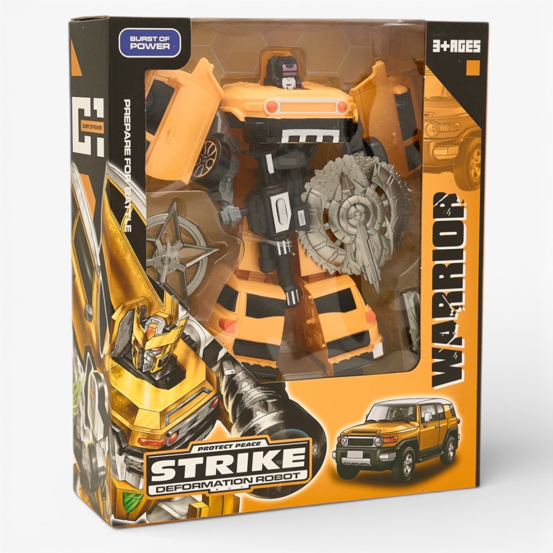 Трансформер Changerobot Strike Warrior - Желтый, высота 20 см купить,NaN