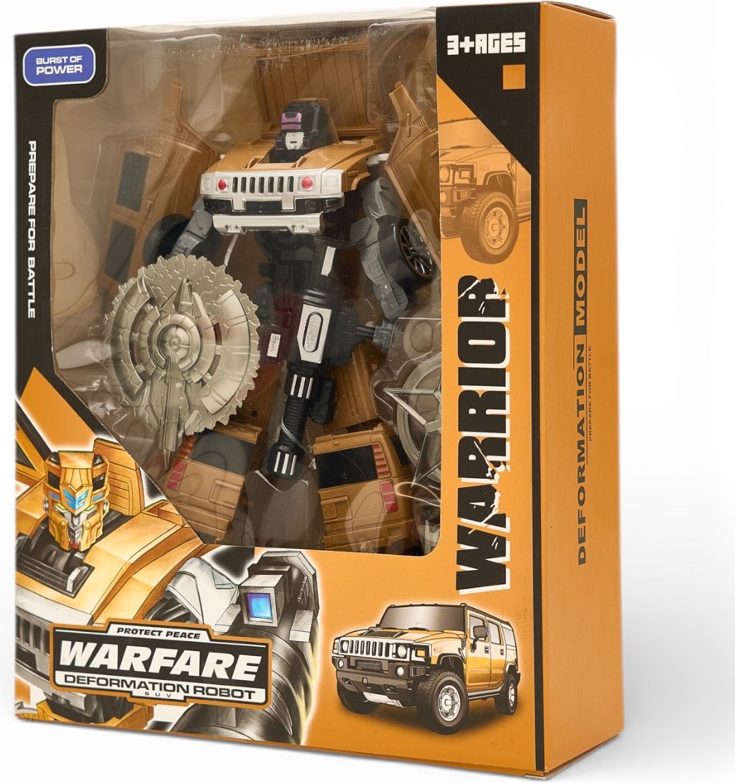 Трансформер Changerobot Warfare - Желтый, высота 20 см купить,NaN