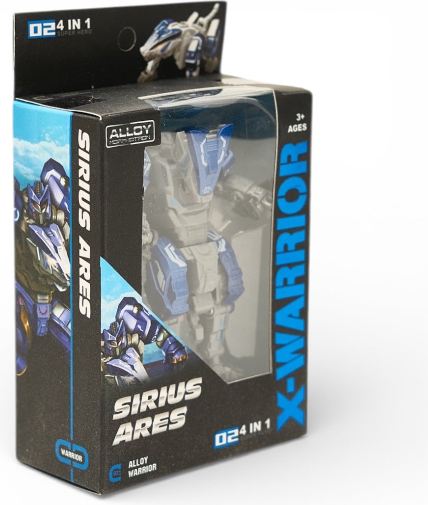 Трансформер Changerobot X Warrior - Sirius Ares (A), высота 9 см купить,NaN