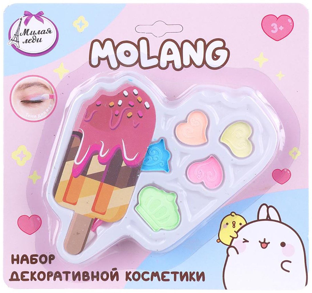 МИЛАЯ ЛЕДИ Molang. Тени для век "Эскимо" тени 3+ купить,NaN