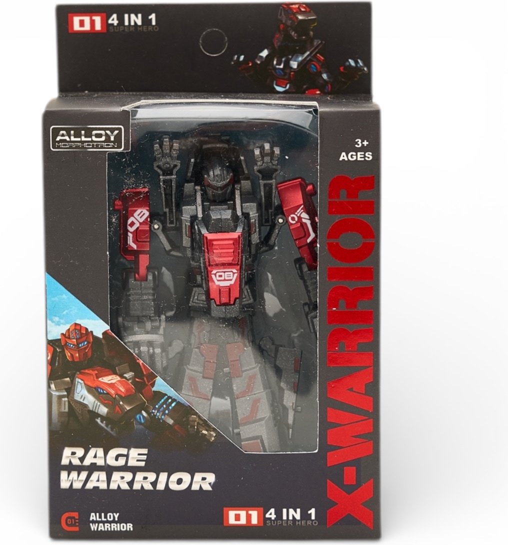 Трансформер Changerobot X Warrior - Rage Warrior (B), высота 9 см купить,NaN