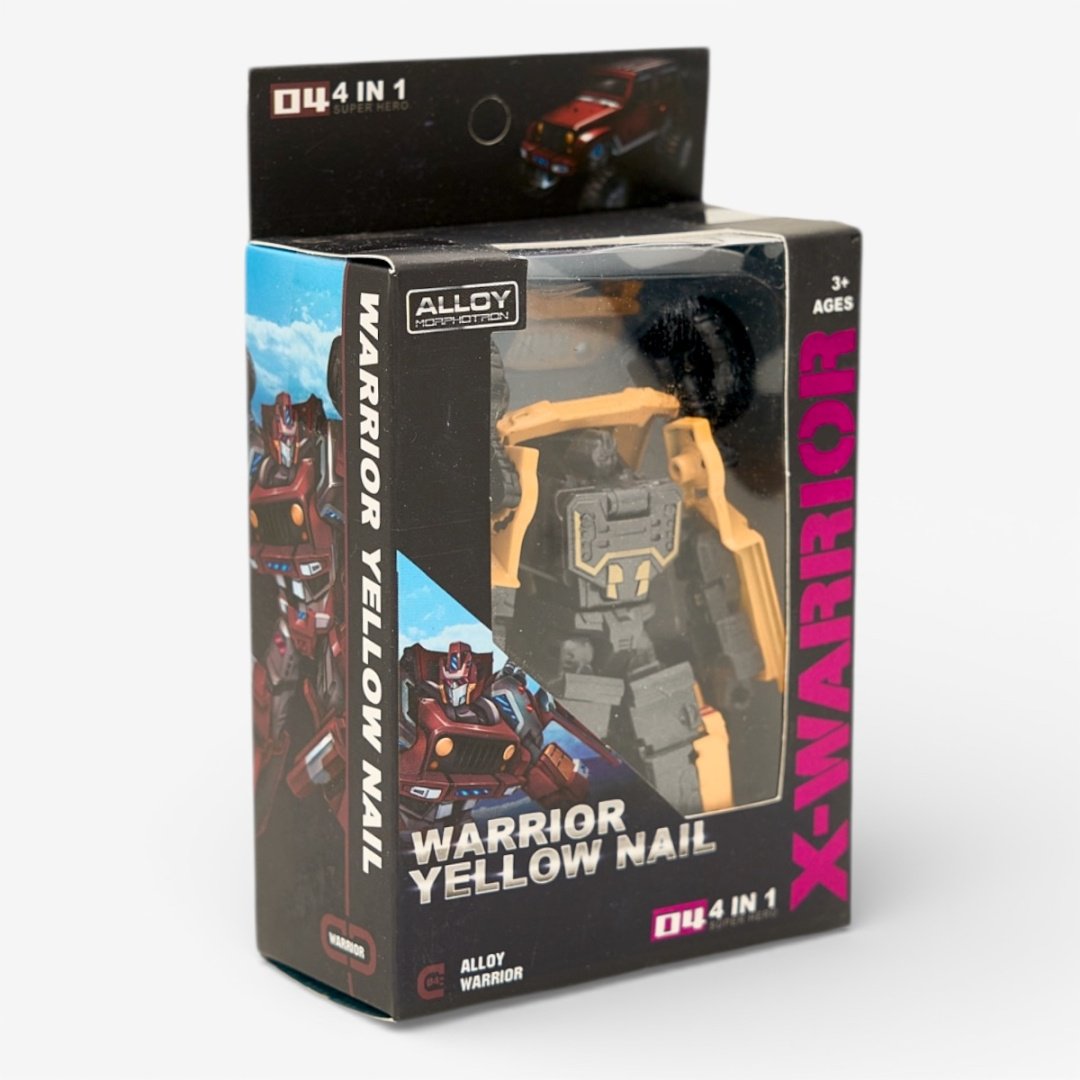 Трансформер Changerobot X Warrior - Jeep желтый (С), высота 8 см купить,NaN