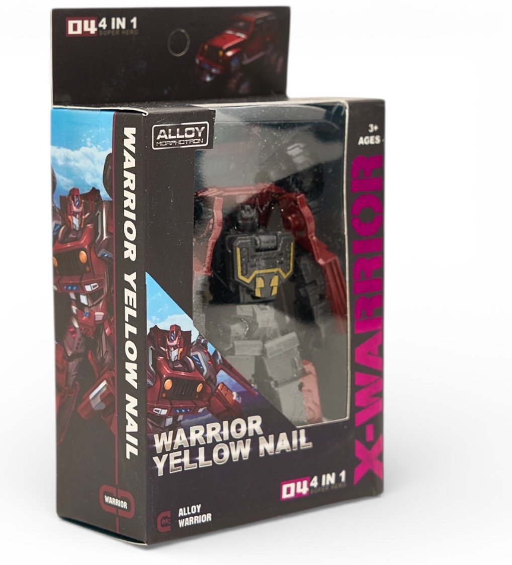Трансформер Changerobot X Warrior - Jeep красный (С), высота 8 см купить,NaN