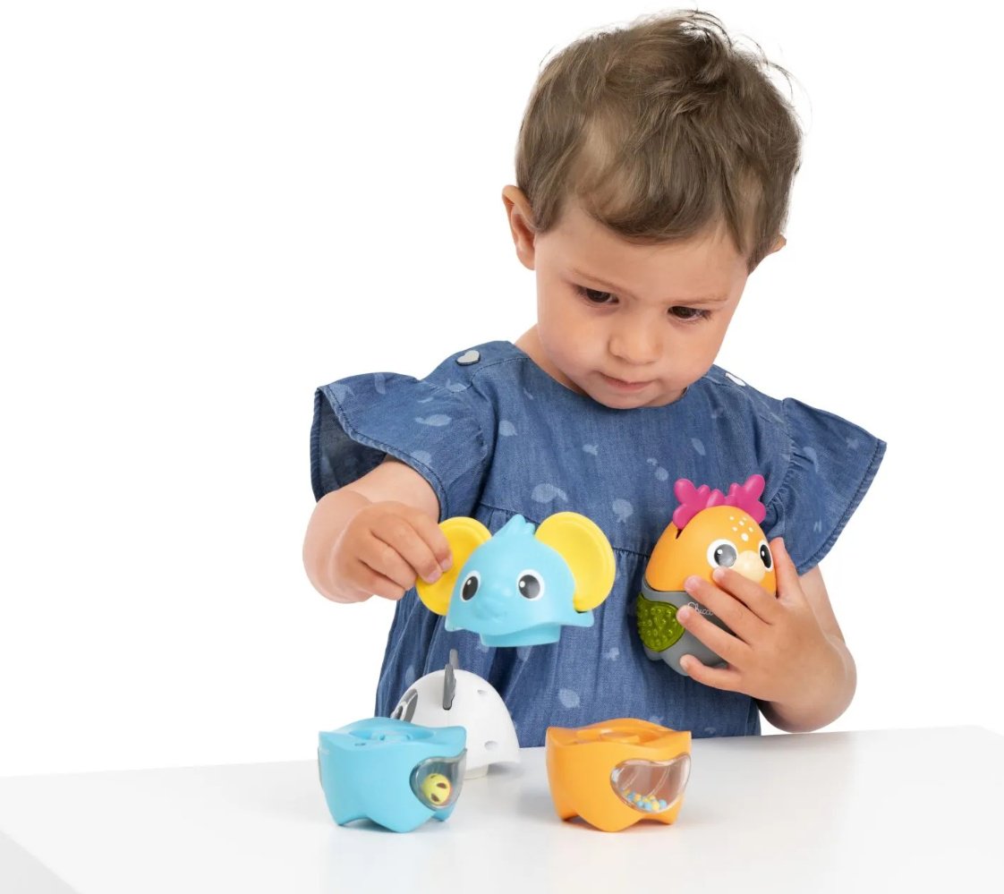 Пирамидка Chicco 3 в 1 “Весёлые животные” купить,NaN