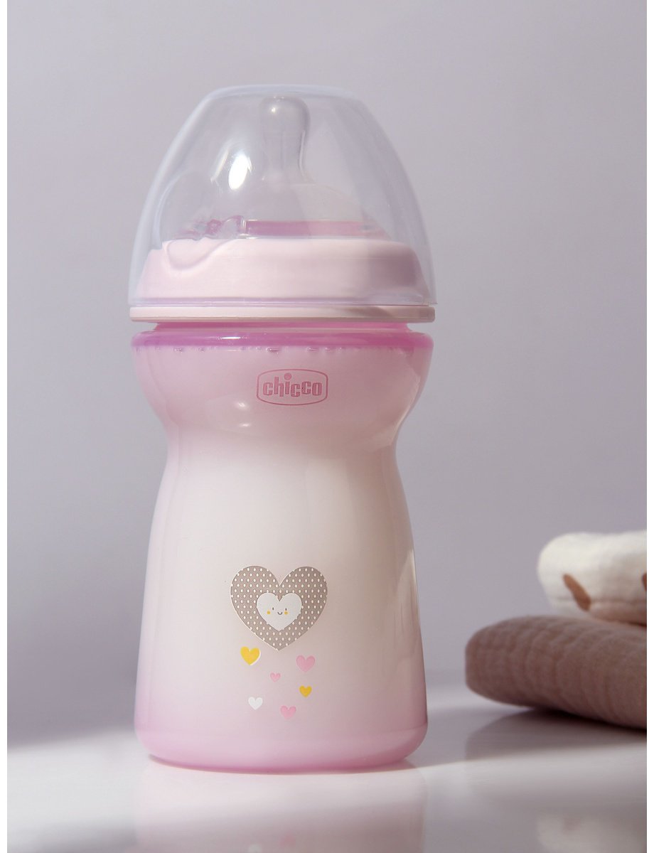 Бутылочка Chicco 00081335100000 330 мл розовый купить,NaN