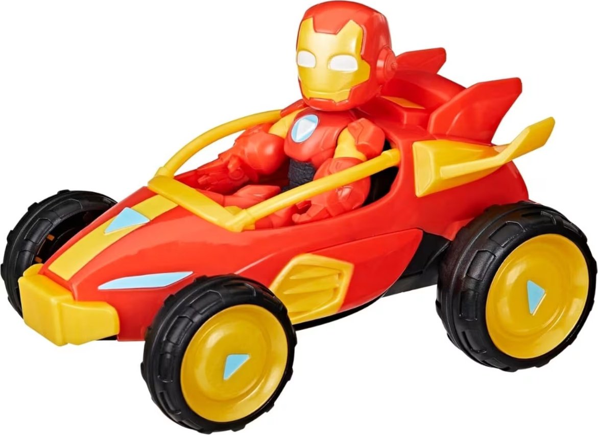 Набор Spidey and his Amazing Friends Автомобиль героя - Iron Man купить,NaN