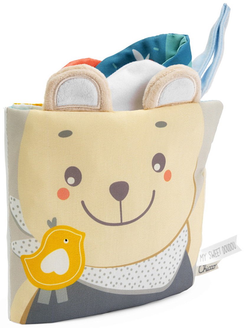 Книжка-игрушка Chicco Мягкая сенсорная книжка купить,NaN