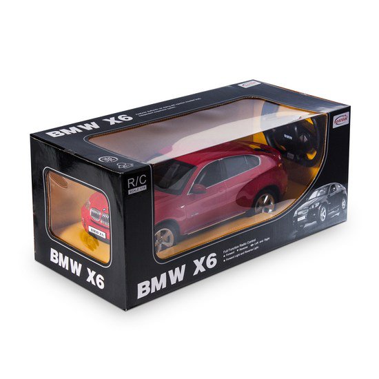 Радиоуправляемая машина Rastar 1:14 BMW X6 31400R красная