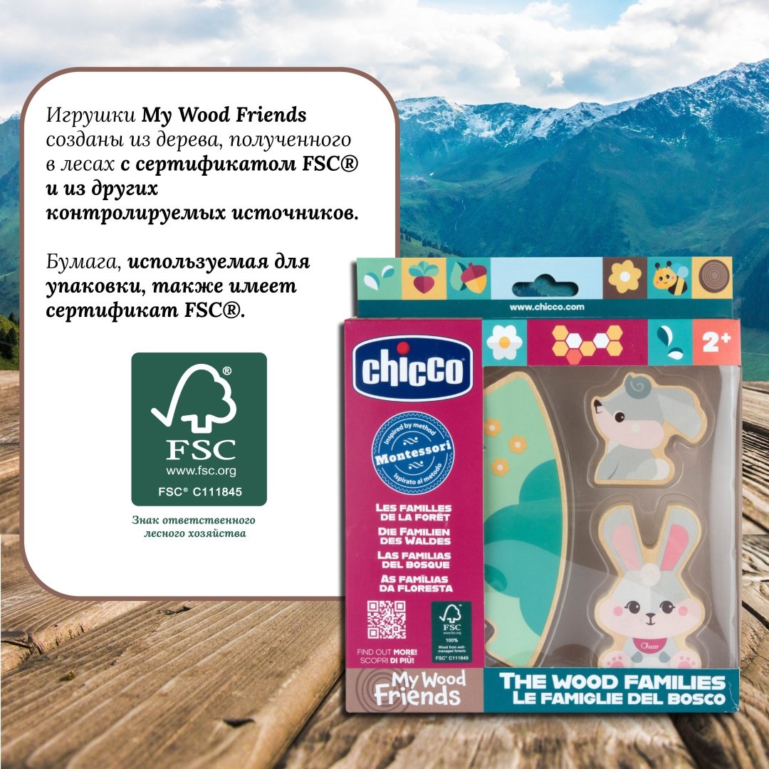 Кукольный театр Chicco Семья Зайцев с мамой купить,NaN