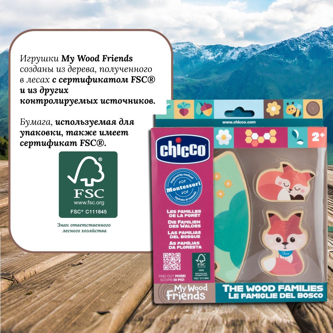 Кукольный театр Chicco Семья Лис с папой купить,NaN