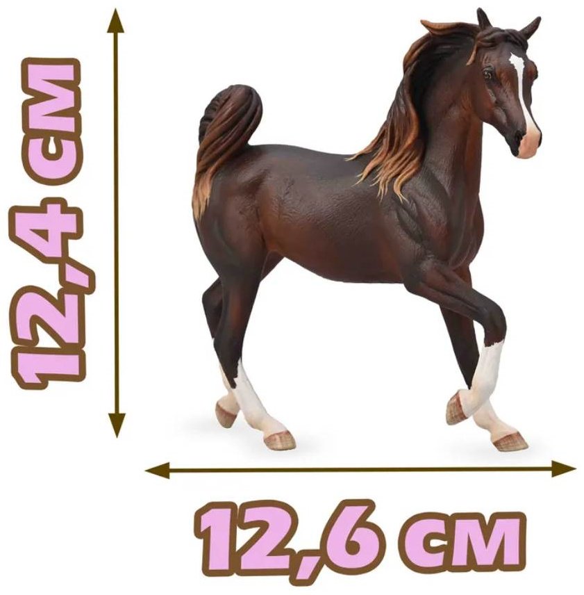 Collecta Лошадь Арабская кобыла каштановая 12.4 см 1 шт купить,NaN