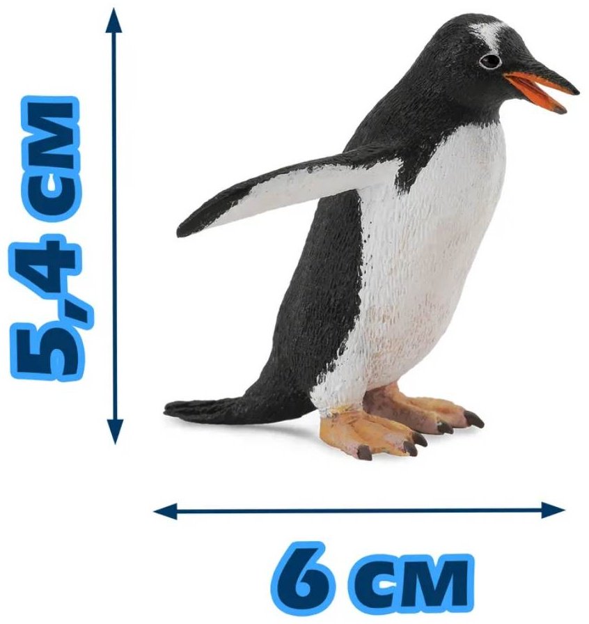 Collecta Субантарктический пингвин 5.4 см 1 шт купить,NaN