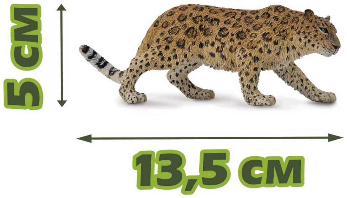 Collecta Амурский леопард 5 см 1 шт купить,NaN