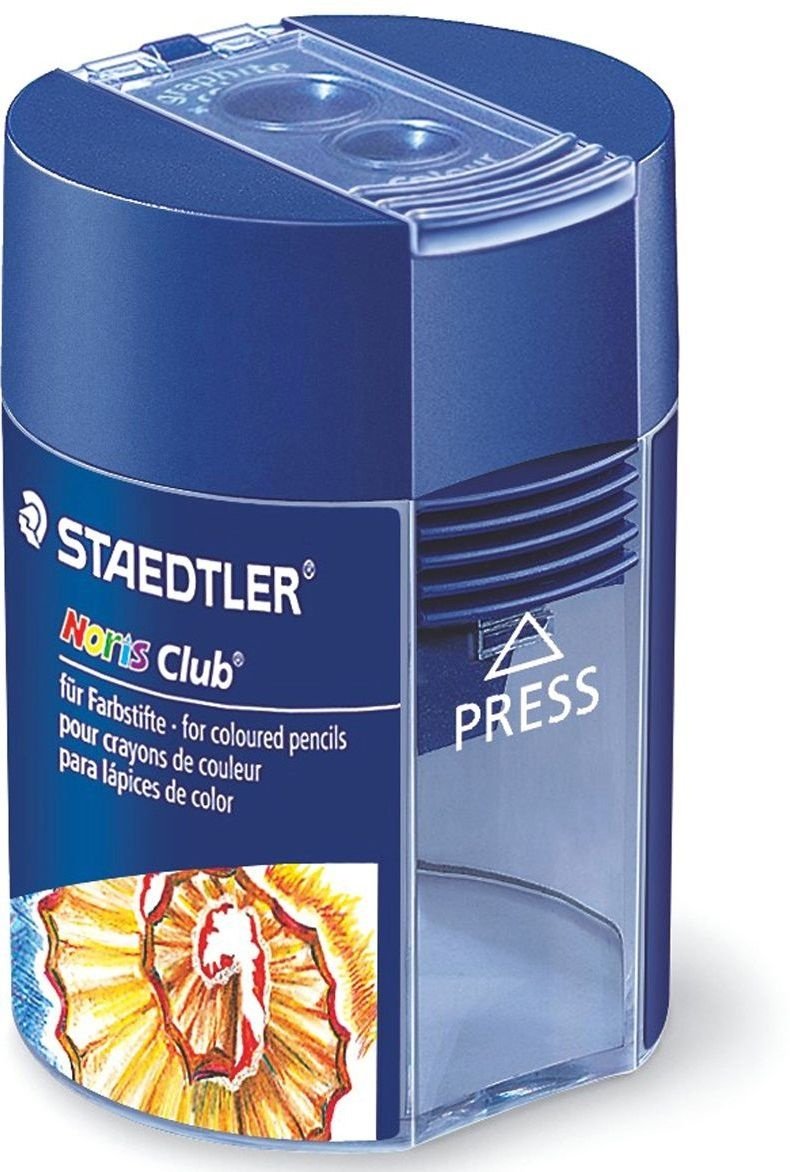 Точилка ручная STAEDTLER Noris Club 512 00, 1 шт, синий купить,NaN