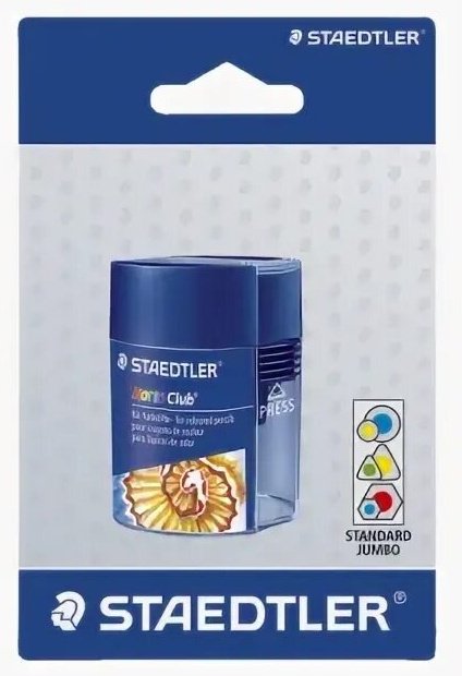 Точилка ручная STAEDTLER Noris Club 512 00, 1 шт, синий купить,NaN