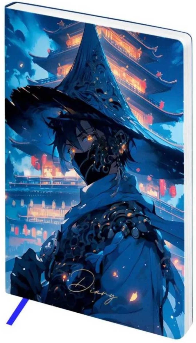Ежедневник BG Anime. Samurai, A5, 136 л, мультиколор купить,NaN