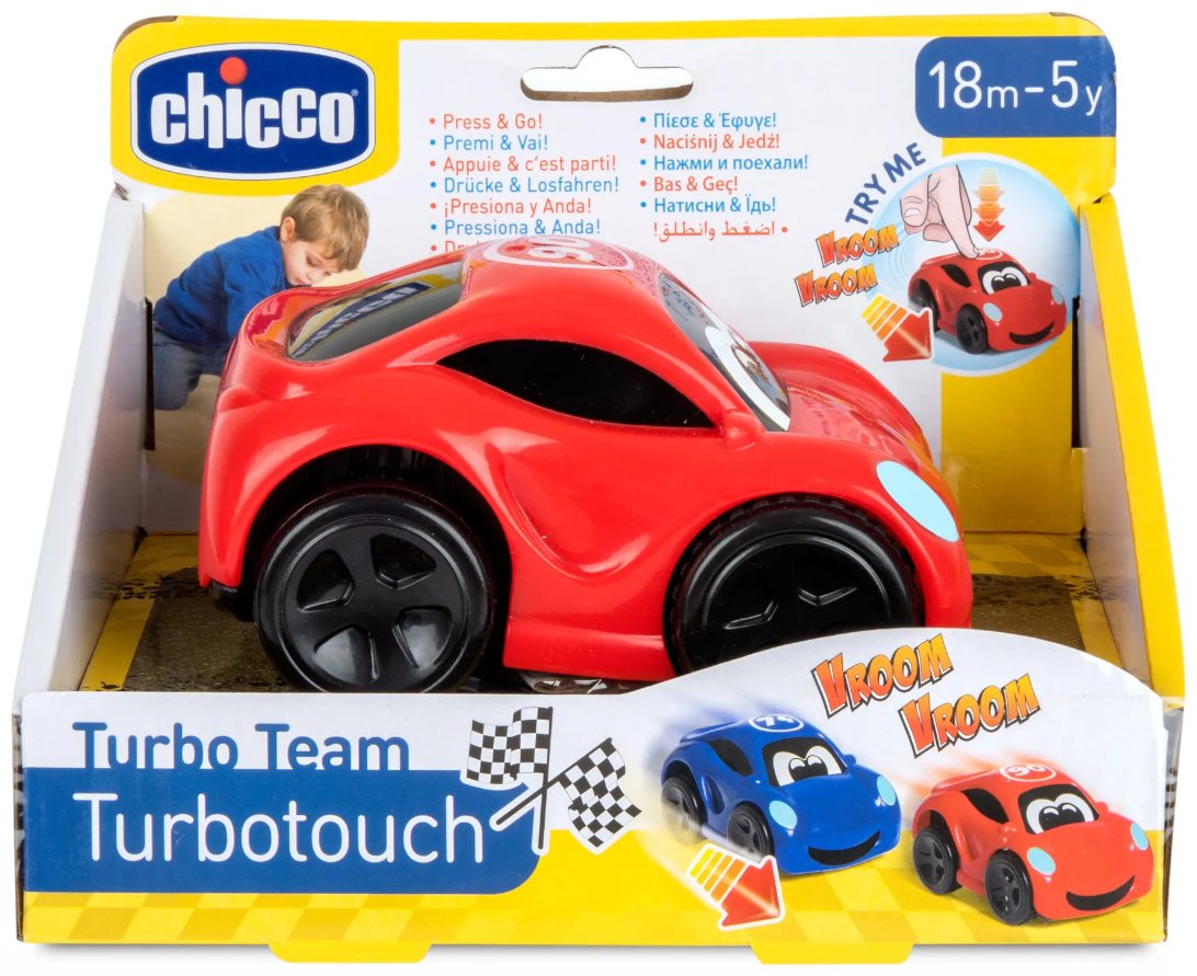 Машина Chicco Turbo Touch Sport Car красный купить,NaN