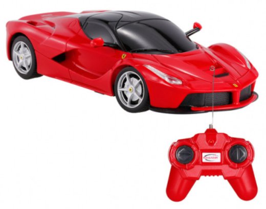 Радиоуправляемая машина Rastar 1:24 Ferrari LaFerrari 48900R красная