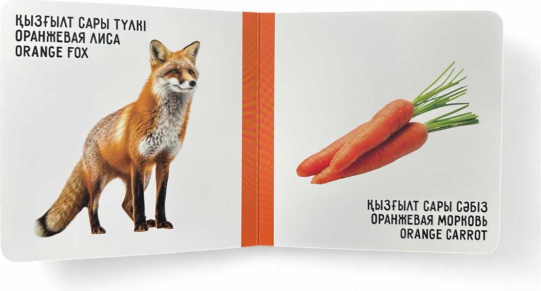 Книга Без автора: Түстер. Цвета. Colours купить,NaN