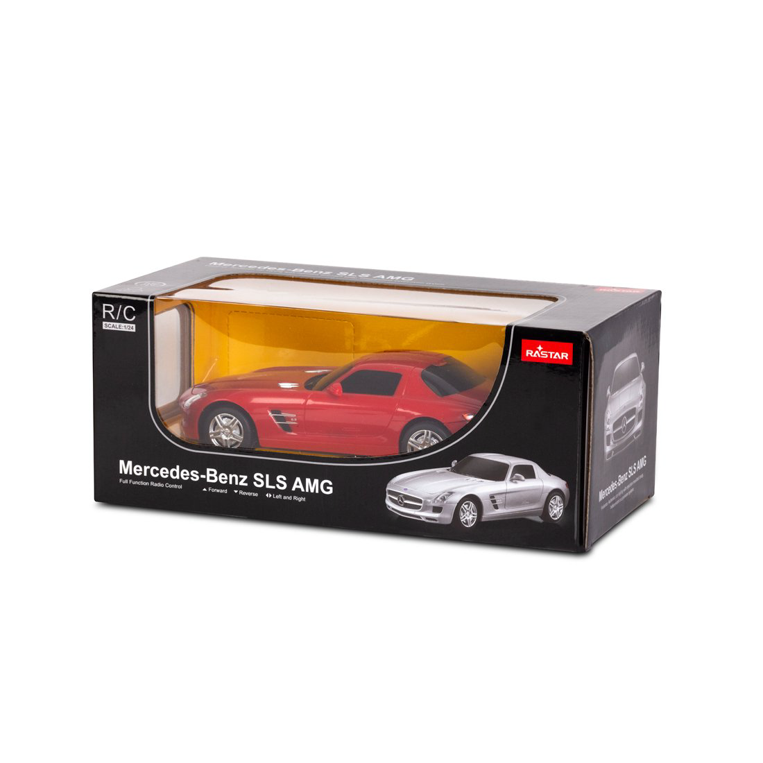 Радиоуправляемая машина Rastar 1:24 Mercedes-Benz SLS AMG 40100R красная купить,10990