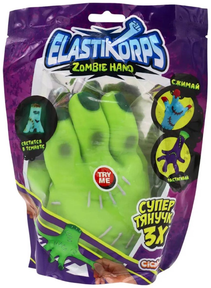 Elastikorps Зеленая Рука 13 см 1 шт купить,NaN