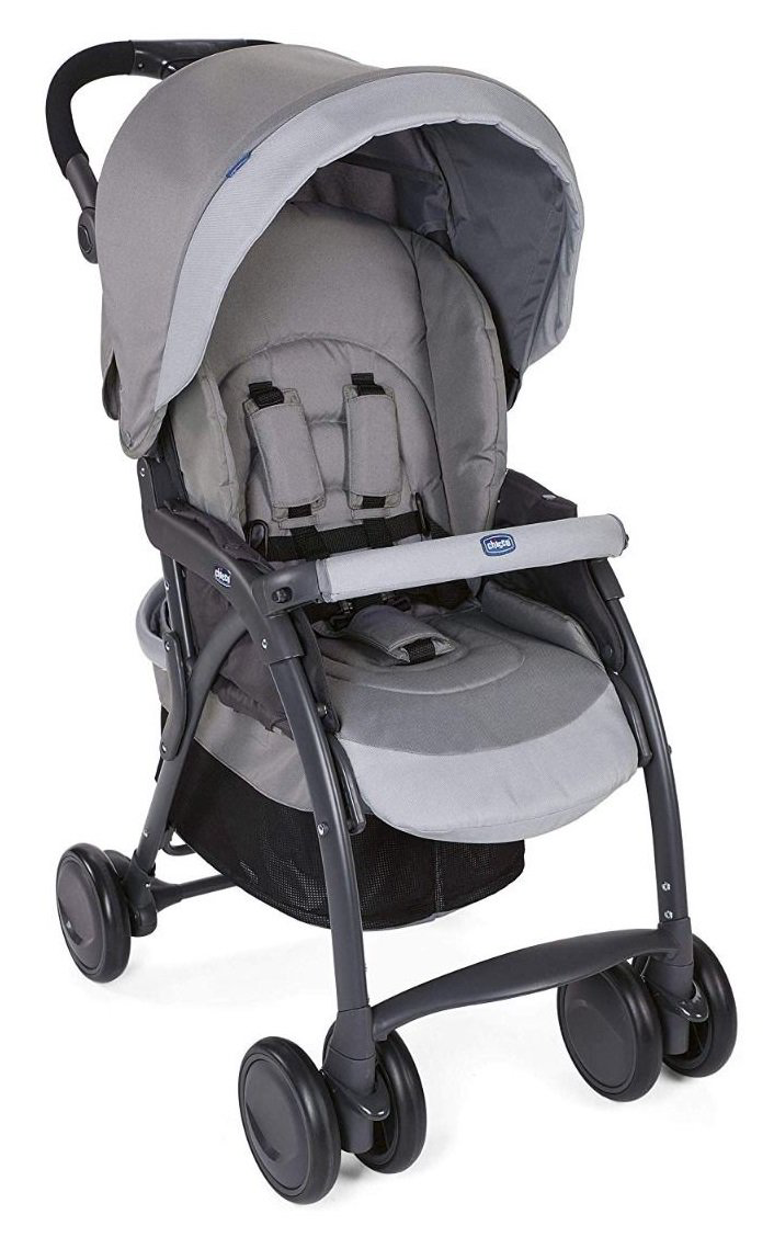 Коляска прогулочная Chicco Simplicity Top Grey