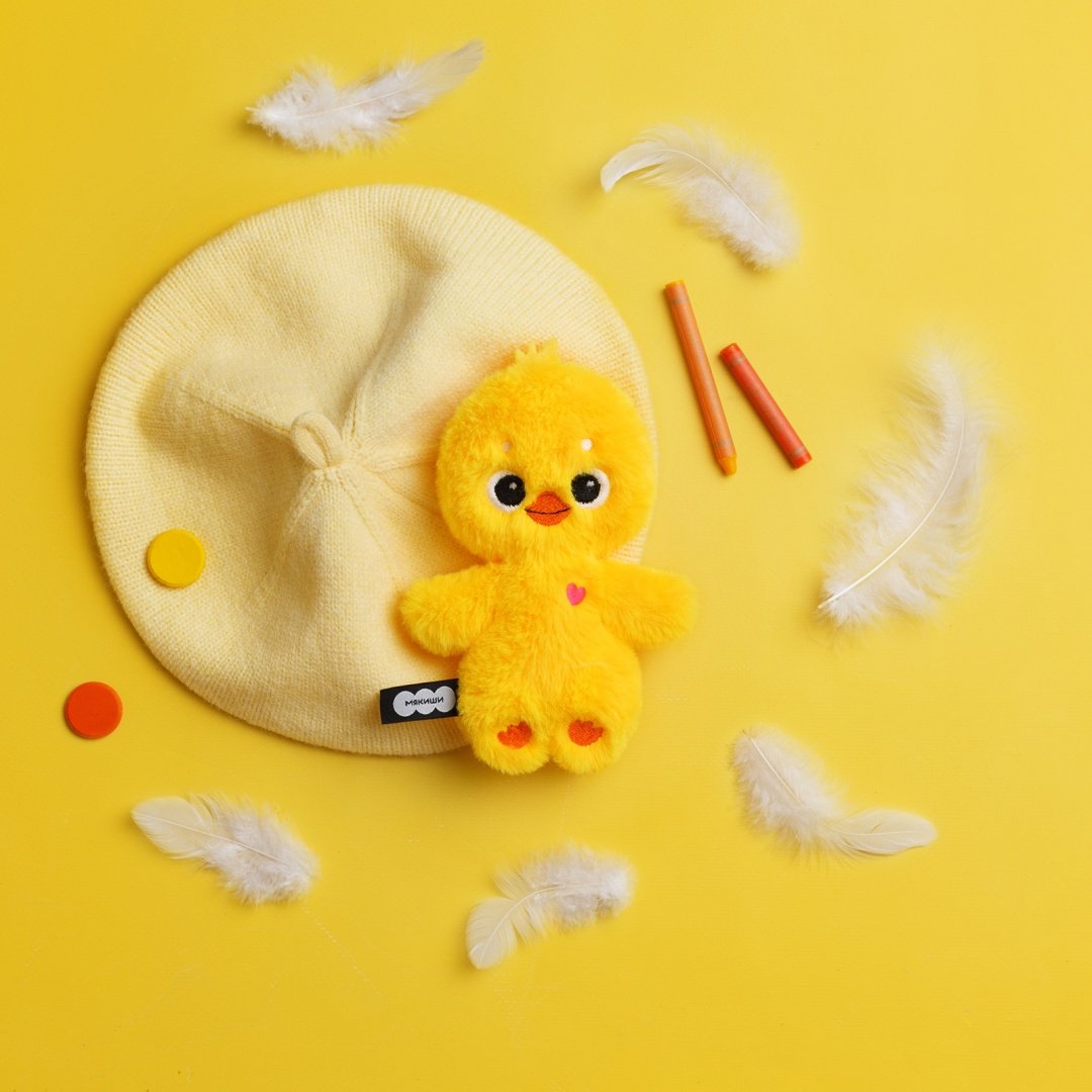Мягкая игрушка Мякиши Утёнок, 18 см купить,NaN