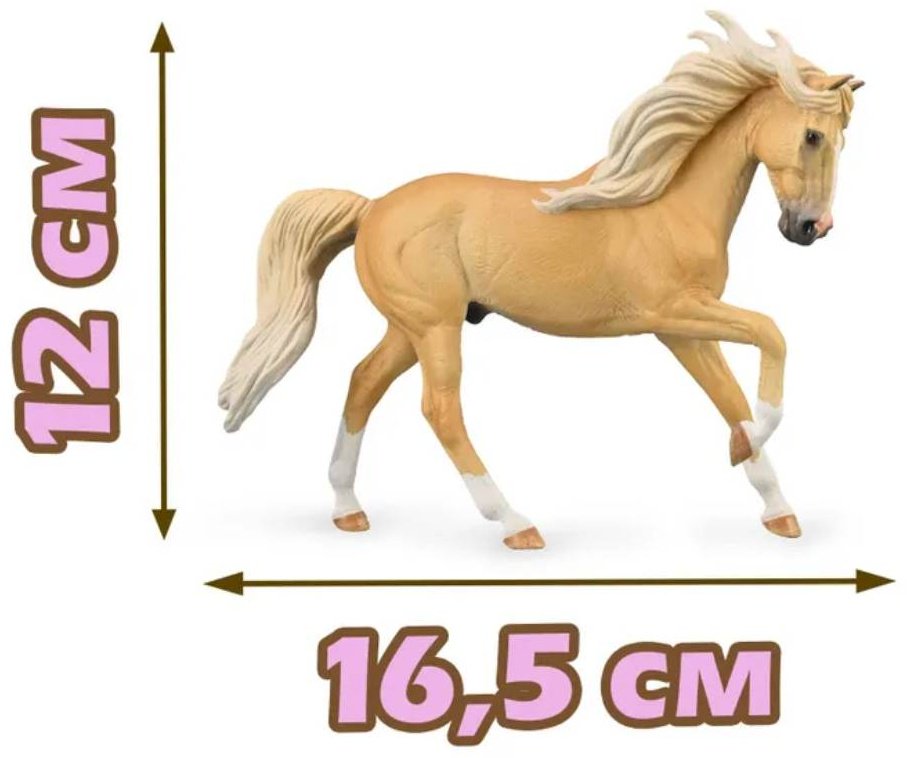 Collecta Лошадь Андалузский жеребец - Паломино 12 см 1 шт купить,NaN