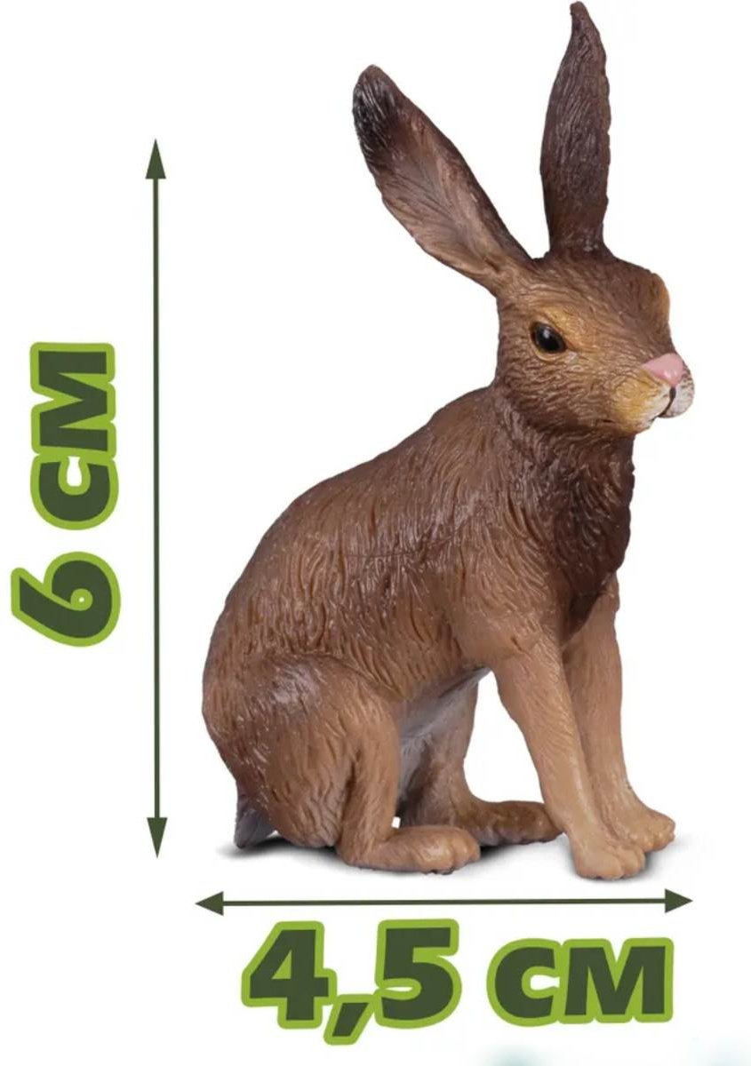 Collecta Заяц-русак 6 см 1 шт купить,NaN