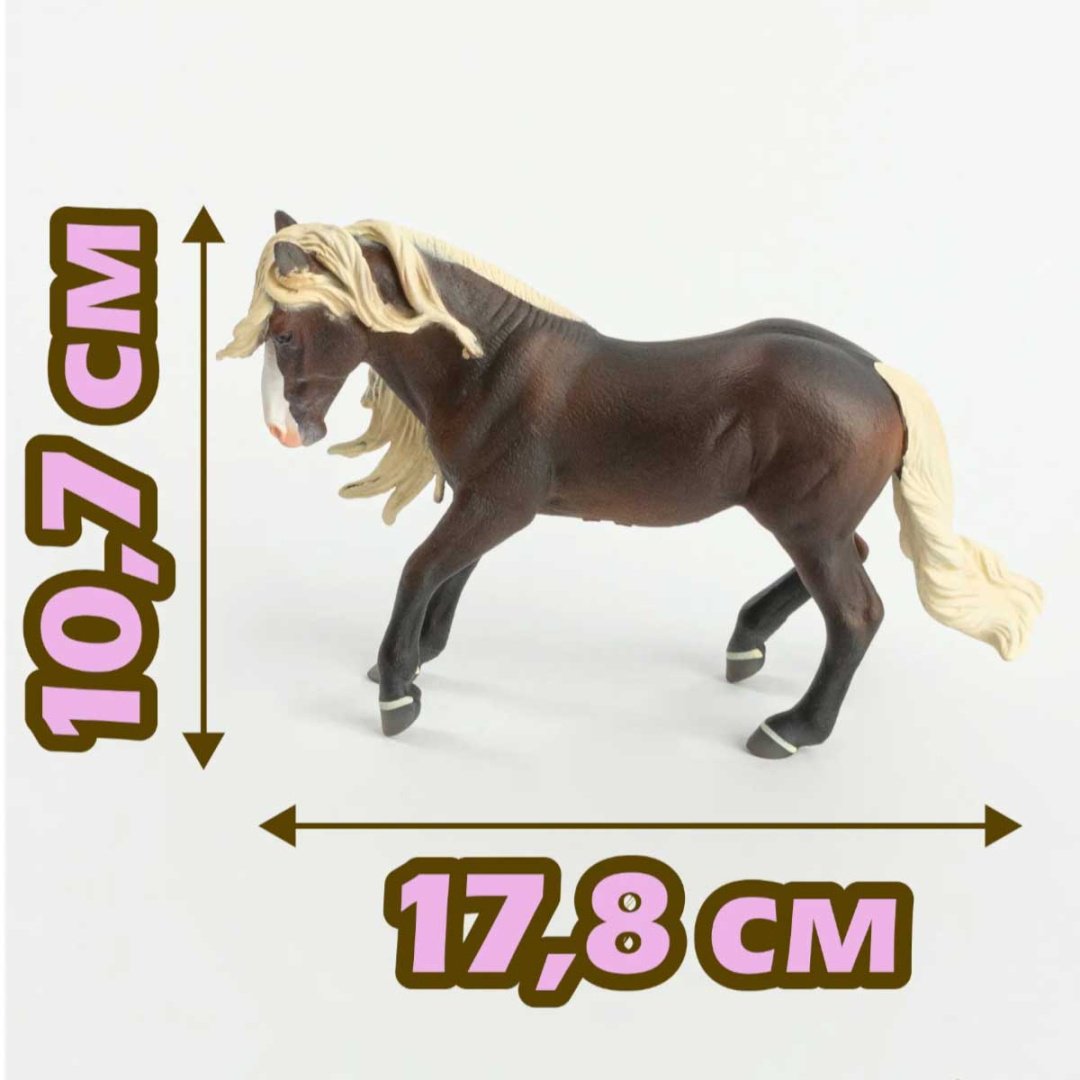 Collecta Блэк-форрест жеребец 10.7 см 1 шт купить,NaN