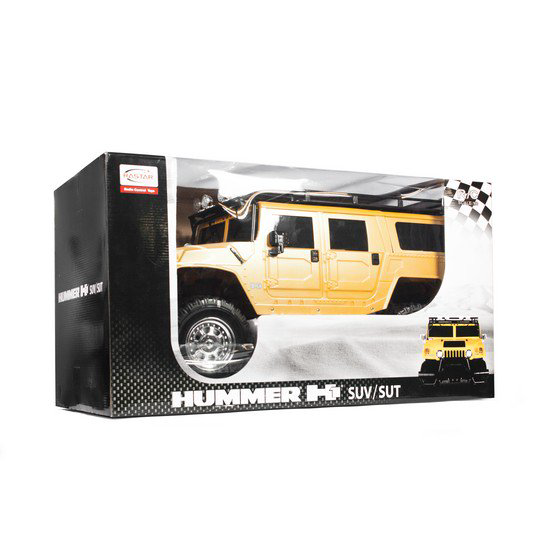 Машинка Rastar Hummer H1 28600Y 1:6 желтая купить,NaN