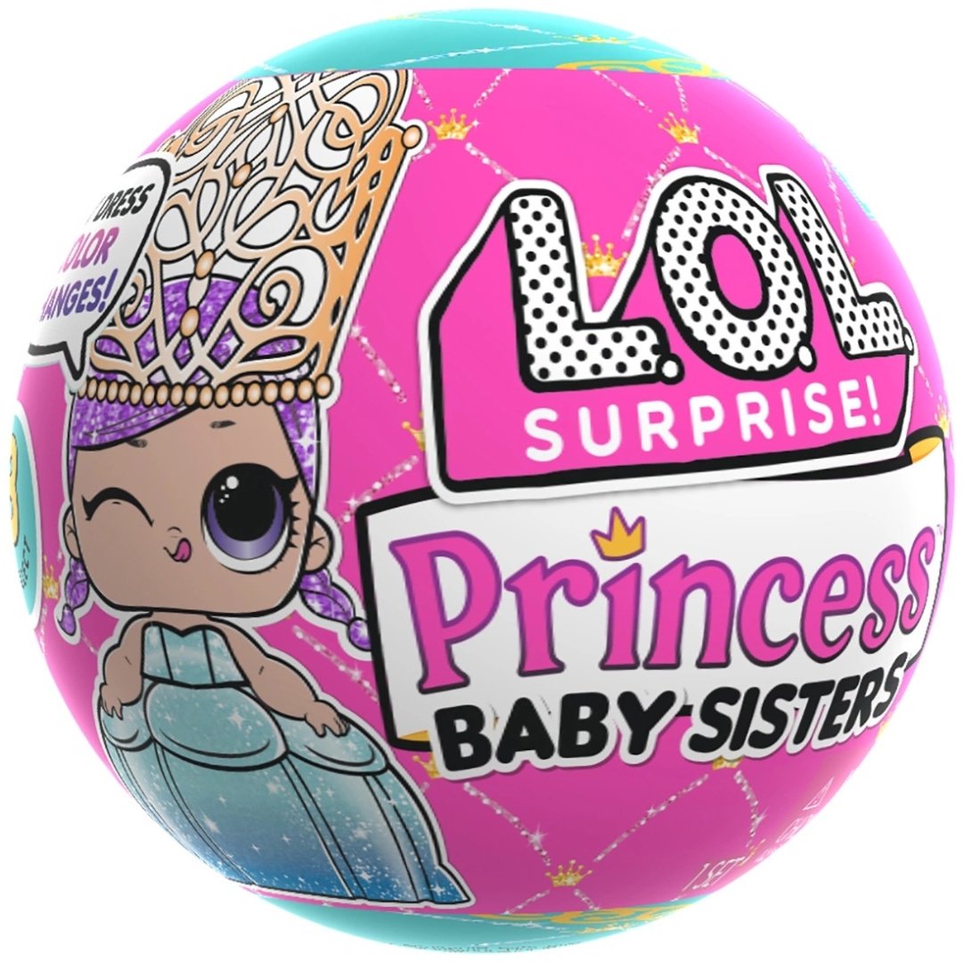 Кукла-сюрприз L.O.L. Surprise! ЛОЛ СЮРПРАЙЗ Сестричка Принцессы Princess Baby Sisters 5 см купить,NaN