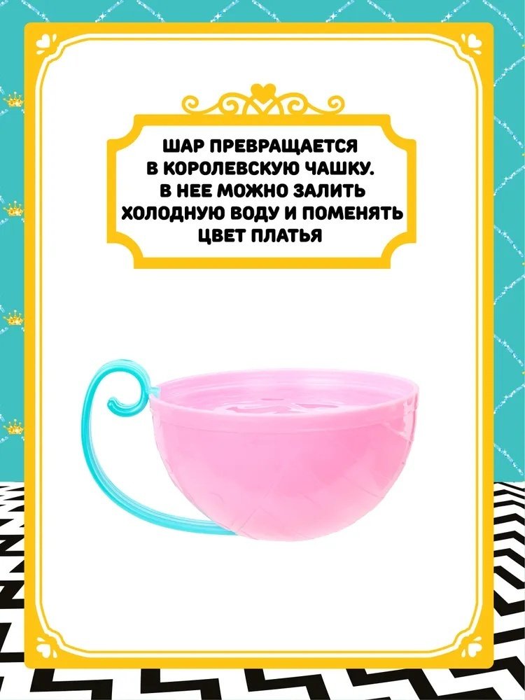 Кукла-сюрприз L.O.L. Surprise! ЛОЛ СЮРПРАЙЗ Принцессы Princess 8 см купить,NaN