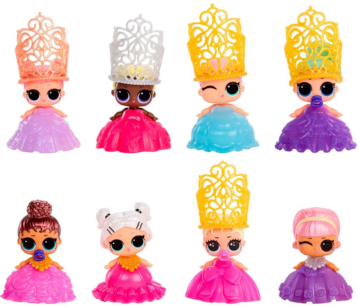 Кукла-сюрприз L.O.L. Surprise! ЛОЛ СЮРПРАЙЗ Сестричка Принцессы Princess Baby Sisters 5 см купить,NaN