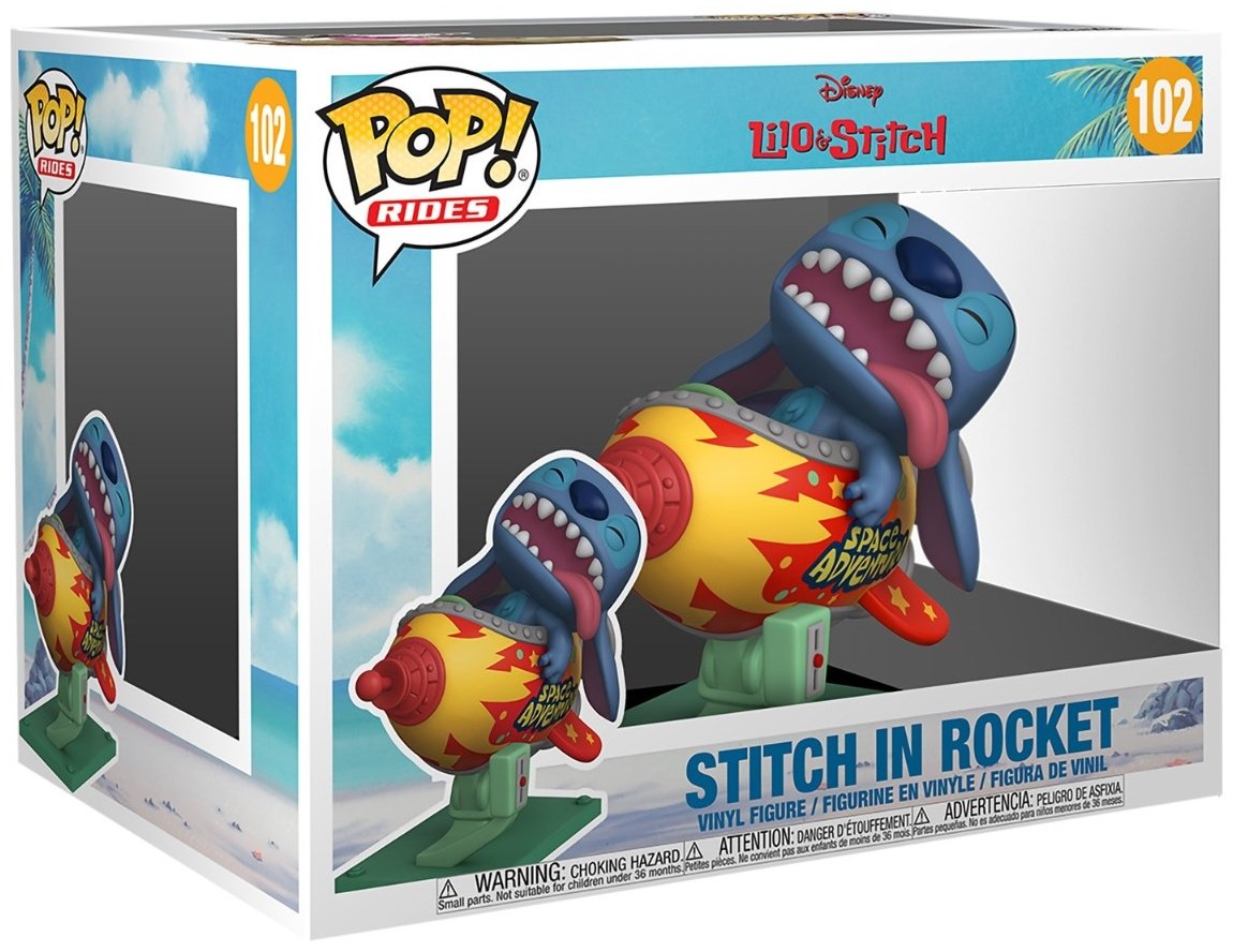 Фигурка Funko Stitch In Rocket 55620, 10 см, мультиколор купить,NaN