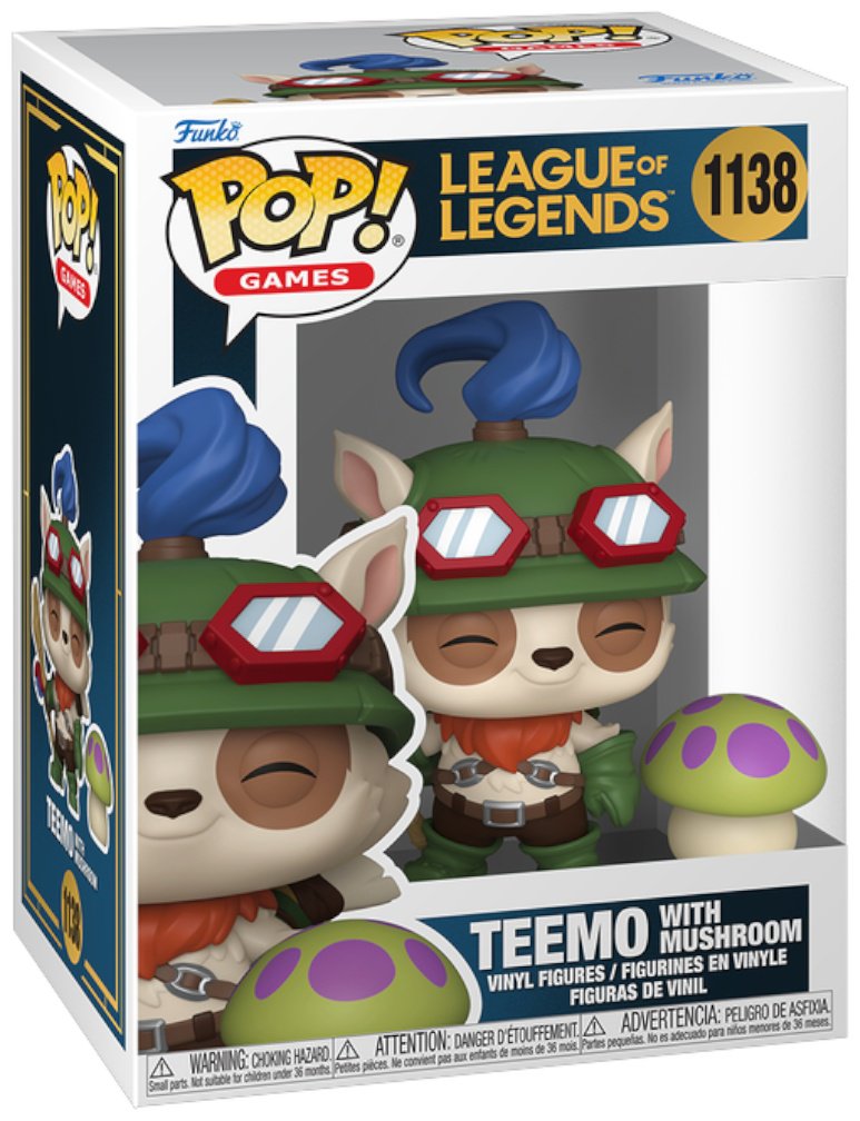 Funko Teemo with Shroom 8.6 см 2 шт купить,NaN