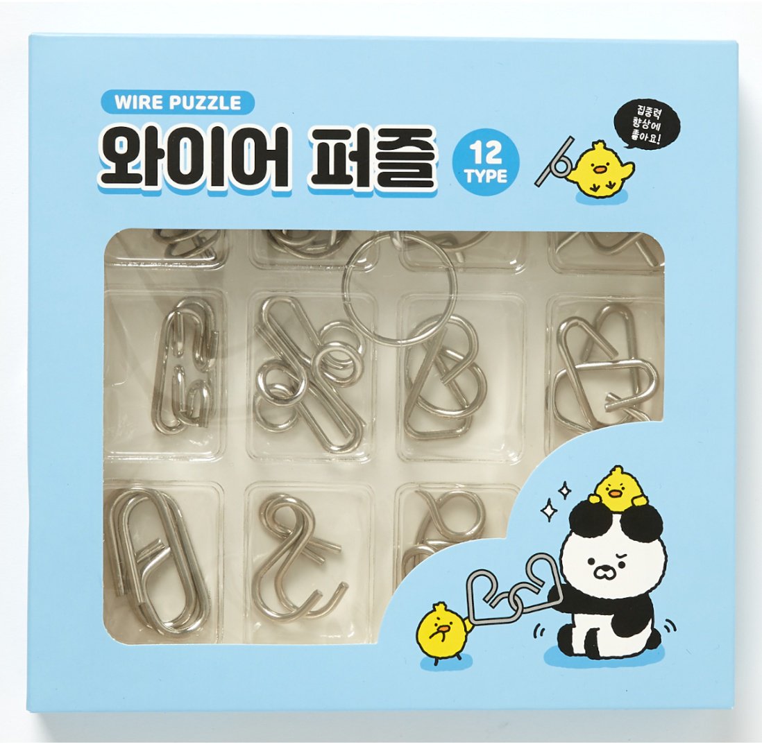 Настольная игра ARTBOX Набор из 12 проволочных головоломок купить,NaN