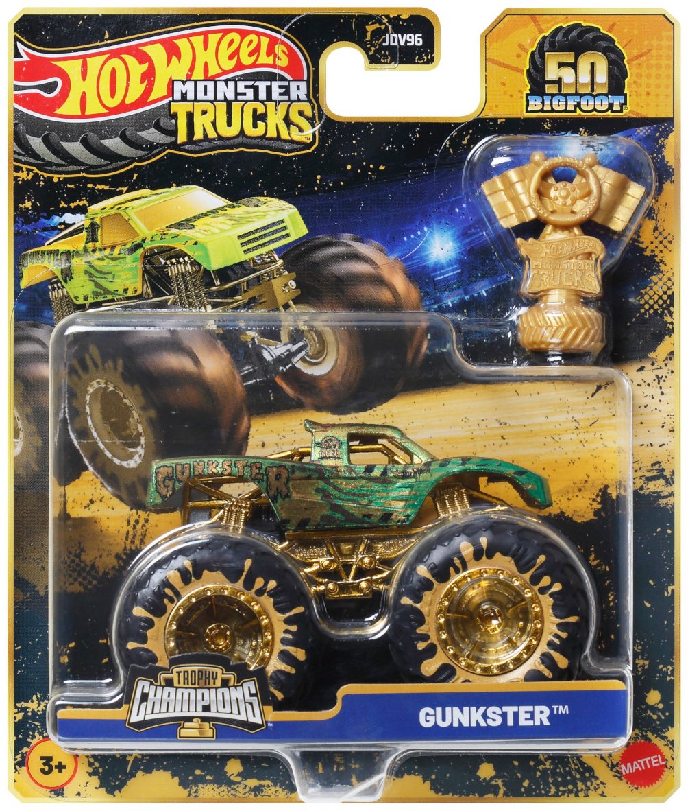 Внедорожник Hot Wheels Trophy Champions - Gunkster мультиколор купить,NaN