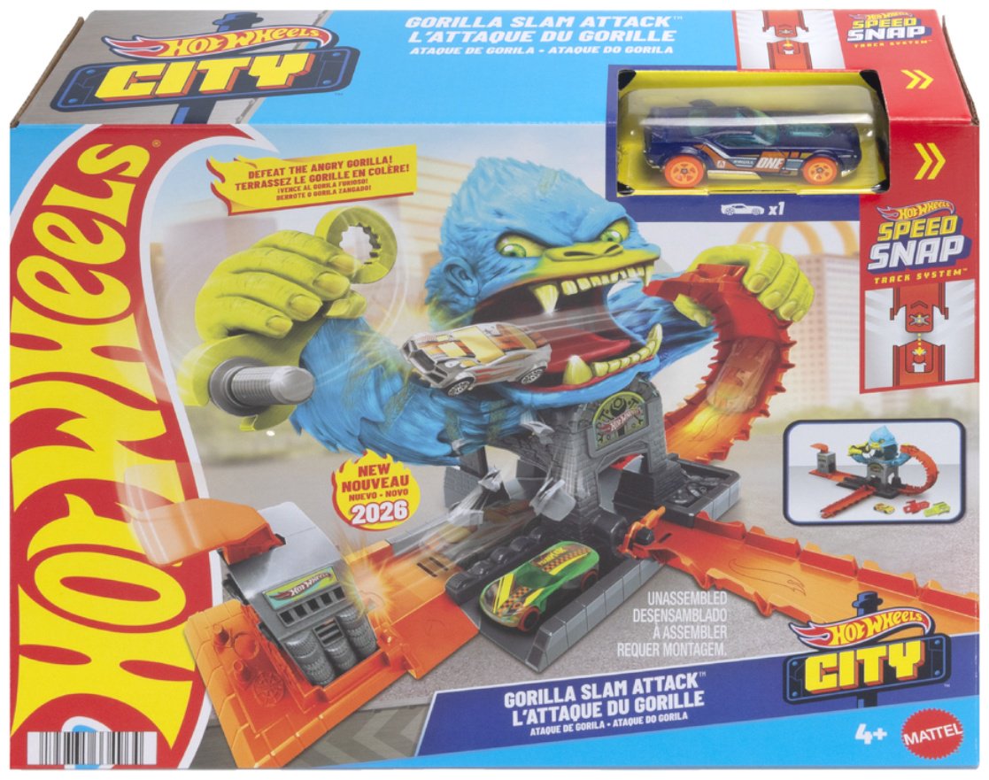 Детские треки и авторалли Hot Wheels CITY мультиколор купить,NaN