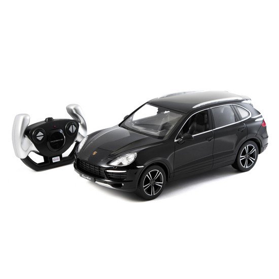 Машинка Rastar Porsche Cayenne Turbo 42900B 1:14 черная