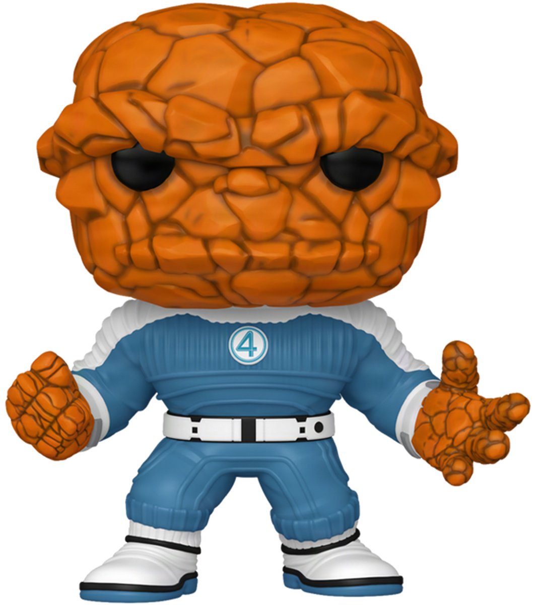 Funko Фигурка POP! Marvel Fantastic Four The Thing (1516) по "Фантастическая четвёрка: Первые шаги". 10 см 1 шт купить,NaN