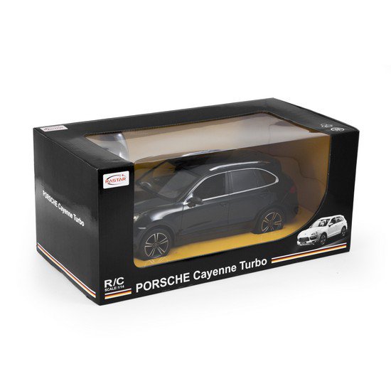 Машинка Rastar Porsche Cayenne Turbo 42900B 1:14 черная