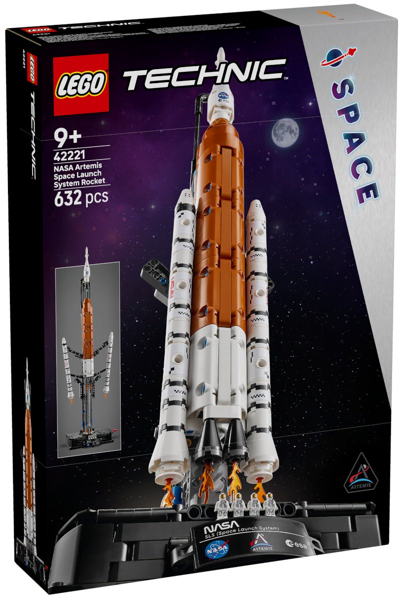 Конструктор LEGO Ракета Space Launch System программы NASA «Артемида» 42221, деталей 632 шт купить,NaN