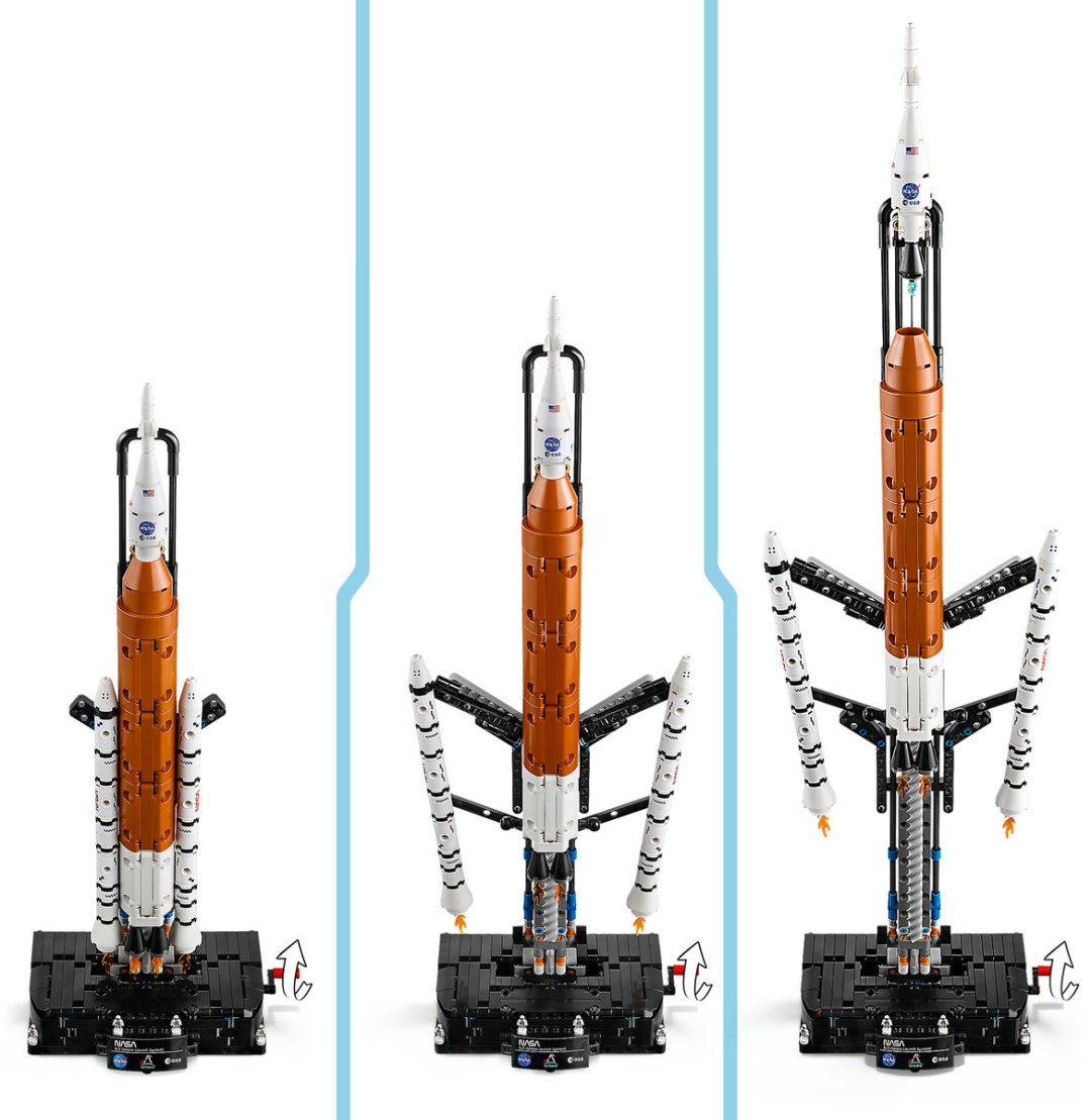 Конструктор LEGO Ракета Space Launch System программы NASA «Артемида» 42221, деталей 632 шт купить,NaN