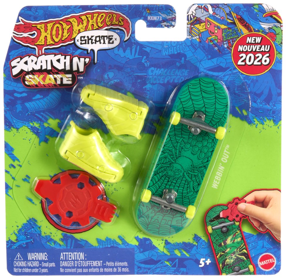 Фингерборд Hot Wheels HXM73/5 мультиколор купить,NaN