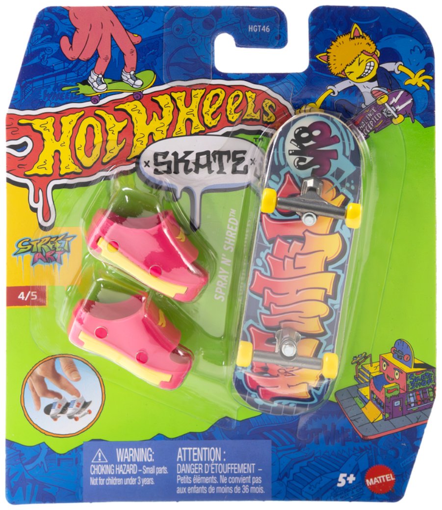 Фингерборд Hot Wheels HGT46/6 мультиколор купить,NaN