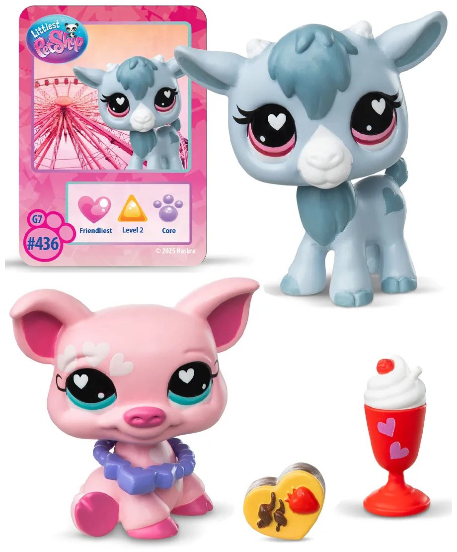 Набор Littlest Pet Shop Праздники Свинка и Козлик купить,NaN